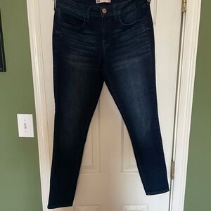 Women's Dark Blue Jeans